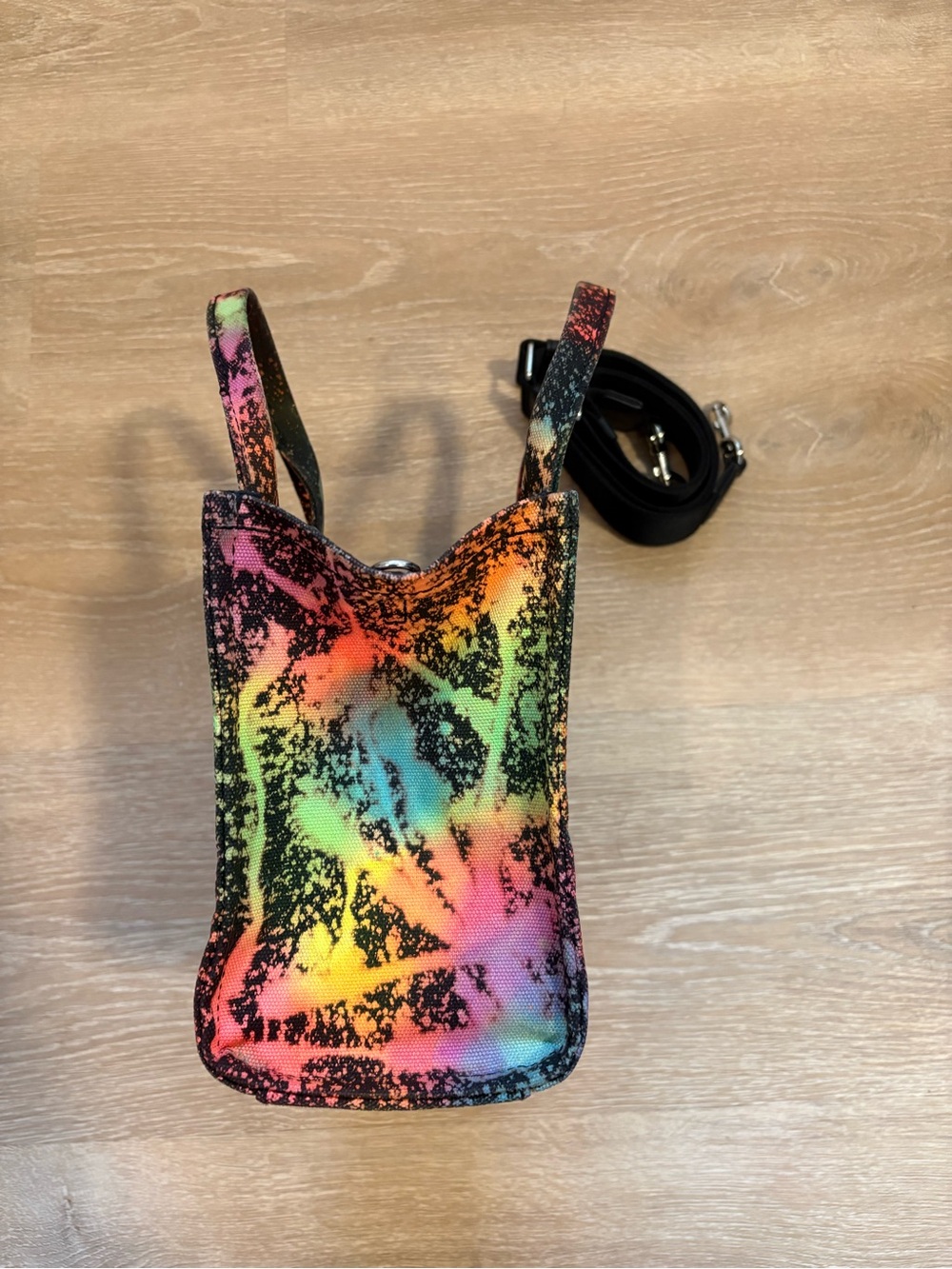 Small Marc Jacobs “Neon Rainbow Splatter” 🌈 The Tote Bag - Picture 5 of 9